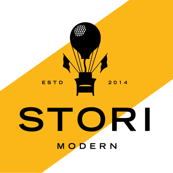 Brand identity for Stori Modern, a modern outdoor furniture